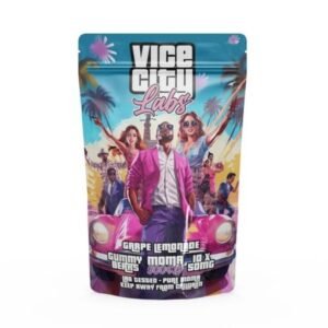 500MG MDMA Gummy Bears – Grape Lemonade